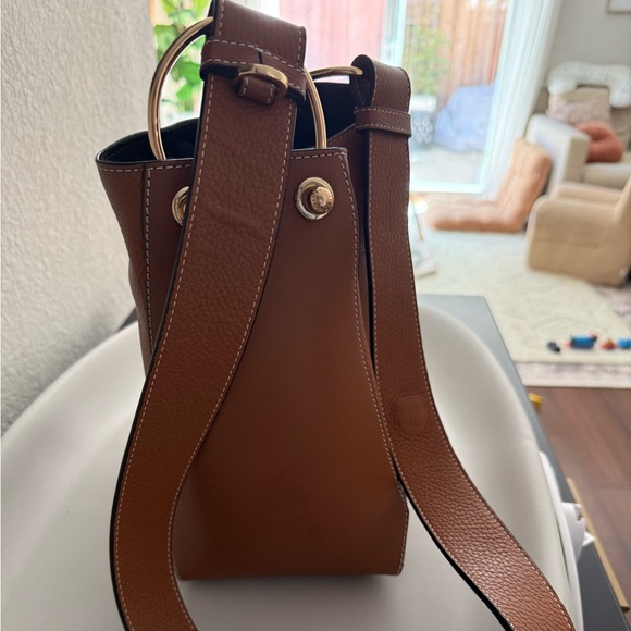 Strathberry Tan Crossbody Bag Midi Size - Picture 6 of 12